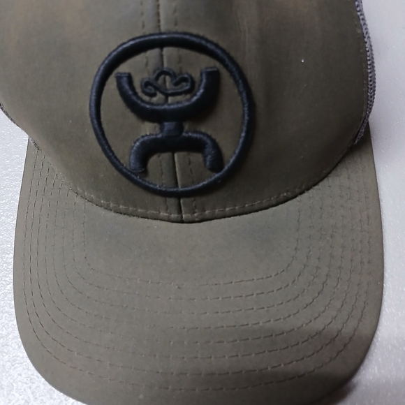 Get Your Hooey Camo Green Mesh Baseball Cap Trucker Hat RARE Adjustable Snapback - Picture 10 of 14